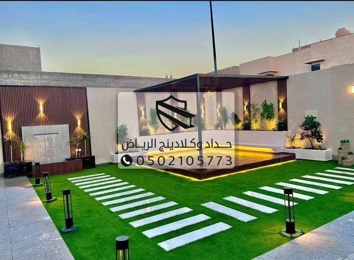 برجولة قماش PVC في الرياض