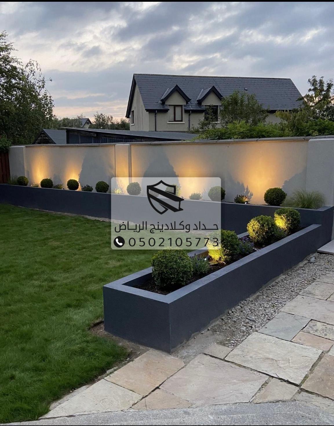 ديكورات حدائق الرياض