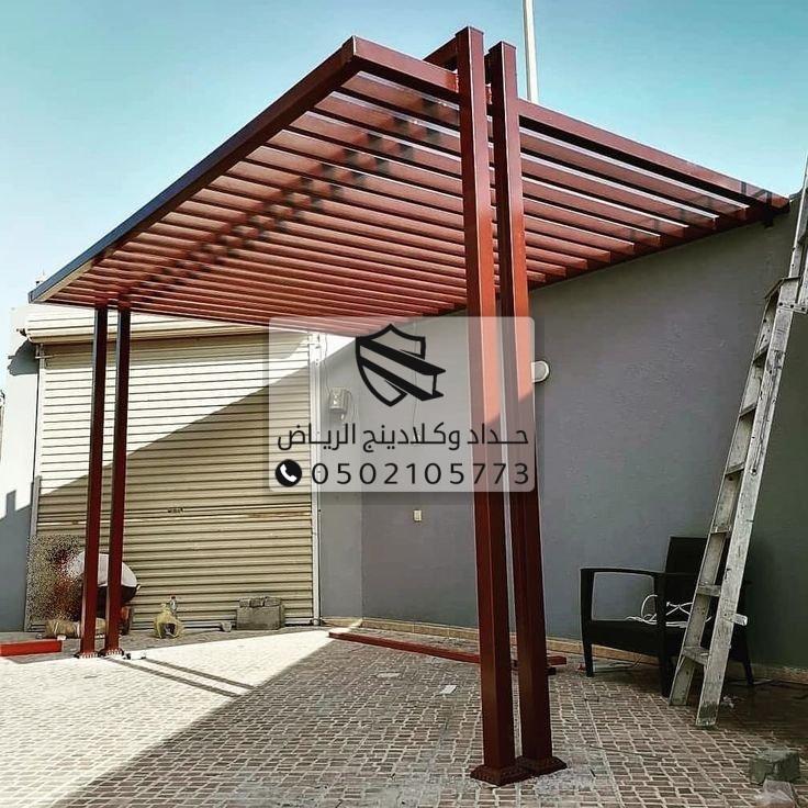 تصميم برجولات حديثة للفلل والاستراحات